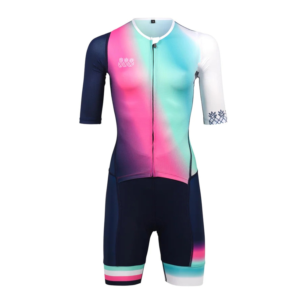 Cycling Gear Jersey - Zomer Triatlonpak Voor Dames Pro Team