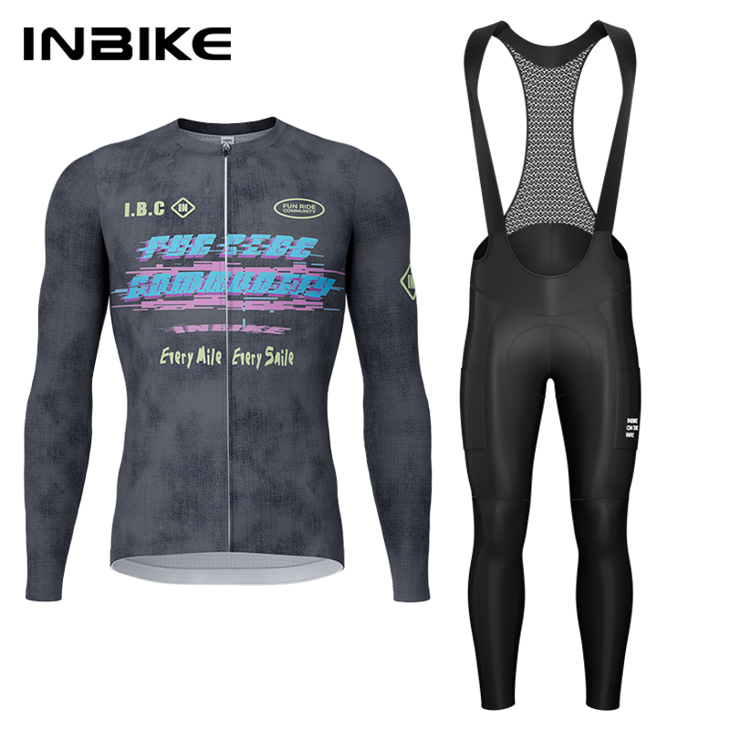 INBIKE Lente Herfst Fietsset W - Cycling Gear Jersey recensie en prijs