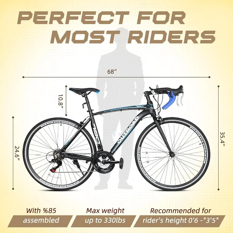 700C wiel, 21/14 versnellingen - Carbon Bike Frame recensie en prijs